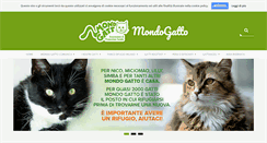 Desktop Screenshot of mondogatto.org