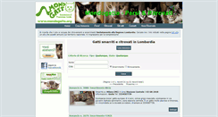 Desktop Screenshot of mondogatto.net